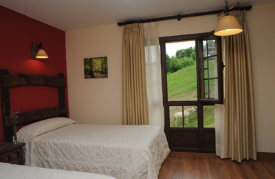 Habitación La Haya, vistas al valle